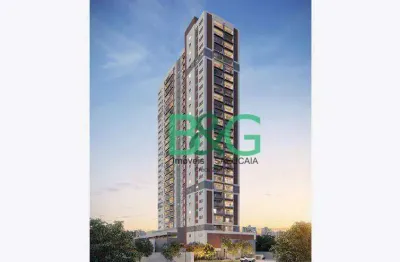 Apartamento com 2 dormitórios à venda, 37 m² por r$ 413.820,00 - tatuapé - são paulo/sp
