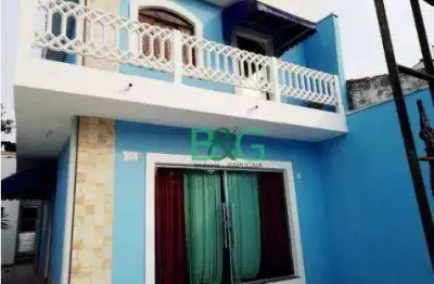 Sobrado com 4 dormitórios à venda, 123 m² por r$ 450.000,00 - vila rei - mogi das cruzes/sp