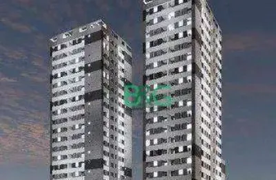 Apartamento com 2 dormitórios à venda, 30 m² por r$ 270.000,00 - vila plana - são paulo/sp