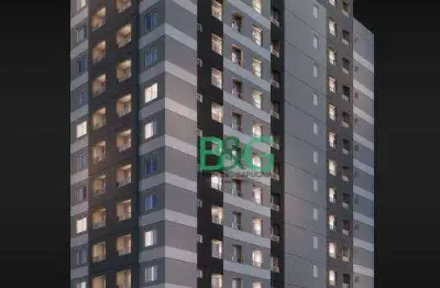 Penthouse com 1 dormitório à venda, 38 m² por r$ 347.852,00 - lapa - são paulo/sp