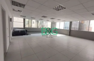 Sala para alugar, 121 m² por r$ 5.158,48/mês - república - são paulo/sp