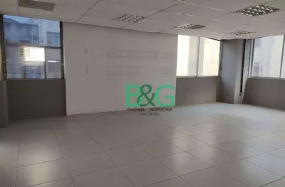 Sala para alugar, 120 m² por r$ 5.520,28/mês - república - são paulo/sp