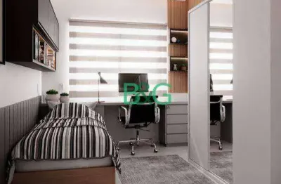 Apartamento com 2 dormitórios à venda, 34 m² por r$ 288.447,40 - alto da mooca - são paulo/sp
