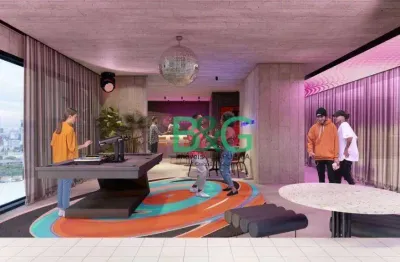 Apartamento com 1 dormitório à venda, 41 m² por r$ 482.471,90 - santo amaro - são paulo/sp