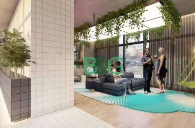 Apartamento com 1 dormitório à venda, 42 m² por r$ 489.068,42 - santo amaro - são paulo/sp