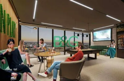 Studio com 1 dormitório à venda, 30 m² por r$ 527.373,15 - santo amaro - são paulo/sp