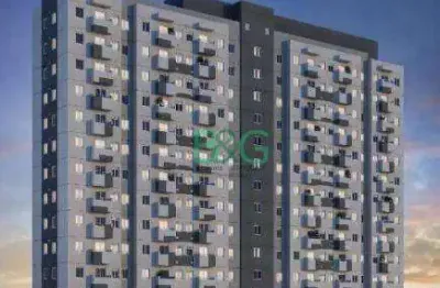 Apartamento com 2 dormitórios à venda, 42 m² por r$ 353.846,97 - jabaquara - santos/sp