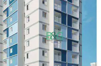 Apartamento com 1 dormitório à venda, 32 m² por r$ 318.498,02 - vila firmiano pinto - são paulo/sp