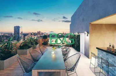 Apartamento com 1 dormitório à venda, 32 m² por r$ 289.288,76 - vila firmiano pinto - são paulo/sp