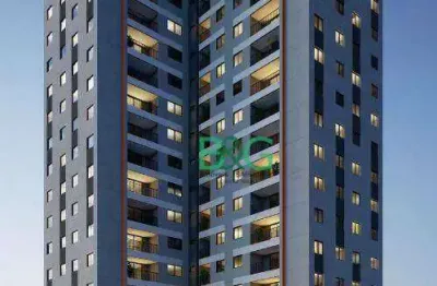 Apartamento com 2 dormitórios à venda, 34 m² por r$ 387.107,36 - vila romana - são paulo/sp