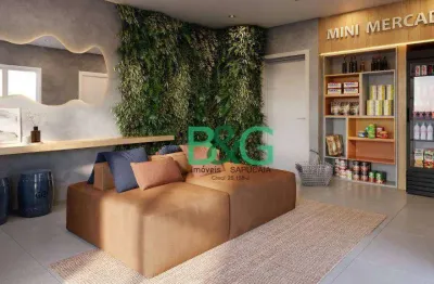 Apartamento com 2 dormitórios à venda, 36 m² por r$ 253.001,25 - tatuapé - são paulo/sp