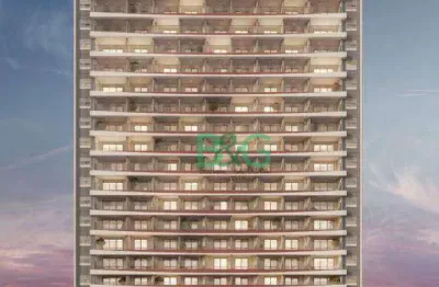 Studio com 1 dormitório à venda, 26 m² por r$ 461.217,24 - moema - são paulo/sp