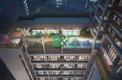 Studio com 1 dormitório à venda, 24 m² por r$ 364.320,00 - vila madalena - são paulo/sp