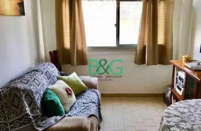 Apartamento com 1 dormitório à venda, 60 m² por r$ 250.000,00 - boqueirão - praia grande/sp