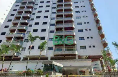 Apartamento com 1 dormitório à venda, 66 m² por r$ 310.000,00 - caiçara - praia grande/sp