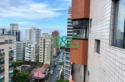Apartamento com 2 dormitórios à venda, 110 m² por r$ 832.000 - boqueirão - praia grande/sp
