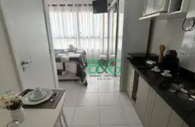 Studio com 1 dormitório para alugar, 21 m² por r$ 2.652,55/mês - vila firmiano pinto - são paulo/sp