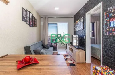 Studio com 1 dormitório à venda, 33 m² por r$ 380.000,00 - brás - são paulo/sp