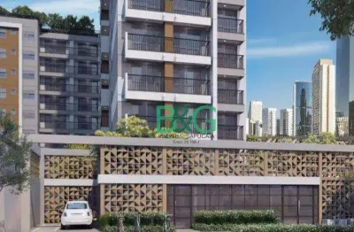 Studio com 1 dormitório à venda, 24 m² por r$ 343.772,50 - vila cordeiro - são paulo/sp
