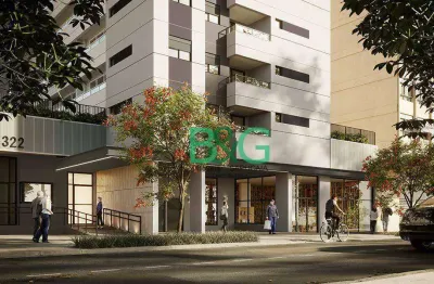Studio com 1 dormitório à venda, 29 m² por r$ 266.635,20 - centro - são paulo/sp