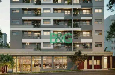 Apartamento com 1 dormitório à venda, 29 m² por r$ 474.922,20 - vila pompeia - são paulo/sp