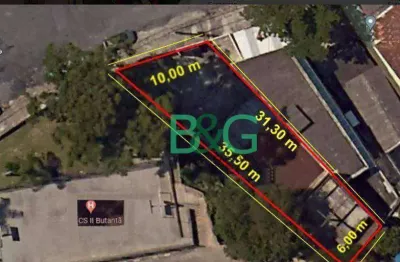 Terreno à venda, 260 m² por r$ 874.000,00 - vila gomes - são paulo/sp