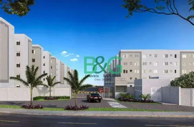 Apartamento com 2 dormitórios à venda, 40 m² por r$ 247.490,10 - jaguari - itaquaquecetuba/sp