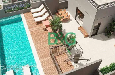 Studio com 1 dormitório à venda, 35 m² por r$ 368.228,08 - jabaquara - são paulo/sp