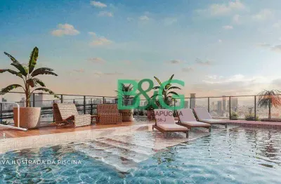 Studio com 1 dormitório à venda, 24 m² por r$ 270.766,55 - liberdade - são paulo/sp