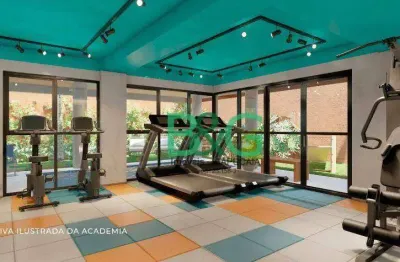 Apartamento com 2 dormitórios à venda, 36 m² por r$ 478.280,03 - vila clementino - são paulo/sp