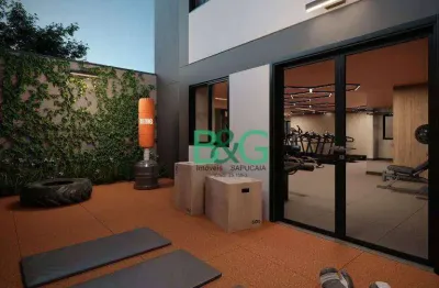 Apartamento garden com 1 dormitório à venda, 40 m² por r$ 317.295,71 - jardim oriental - são paulo/sp