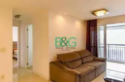 Apartamento à venda, 68 m² por r$ 609.000,00 - jardim flor da montanha - guarulhos/sp