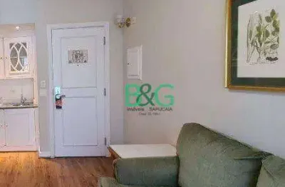 Apartamento à venda, 36 m² por r$ 449.000,00 - moema - são paulo/sp