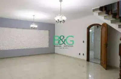 Sobrado com 3 dormitórios à venda, 212 m² por r$ 1.249.000,00 - vila gomes cardim - são paulo/sp