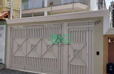 Sobrado com 3 dormitórios para alugar, 220 m² por r$ 7.140/mês - jardim londrina - são paulo/sp