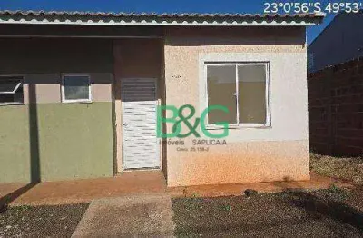 Casa à venda, 43 m² por r$ 112.671,32 - jardim itamaraty - ourinhos/sp