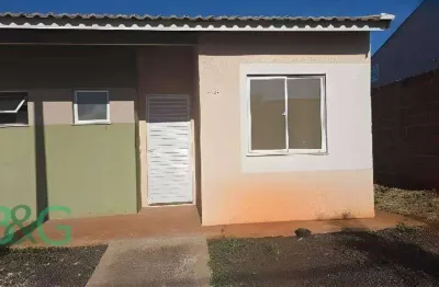 Casa com 2 dormitórios à venda, 43 m² por r$ 107.037,75 - jardim itamaraty - ourinhos/sp
