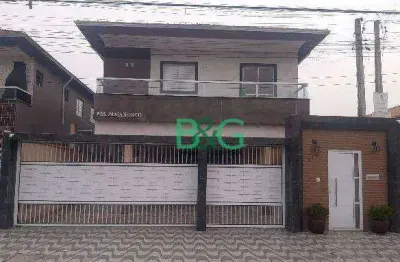 Casa com 3 dormitórios à venda, 77 m² por r$ 200.754,00 - jardim aclimação - praia grande/sp