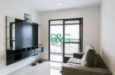 Apartamento com 1 dormitório à venda, 40 m² por r$ 449.000,00 - tatuapé - são paulo/sp