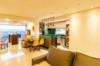 Apartamento com 3 dormitórios à venda, 100 m² por r$ 1.274.000,00 - parque industrial tomas edson - são paulo/sp