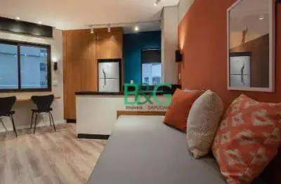 Apartamento com 1 dormitório à venda, 30 m² por r$ 549.000,00 - jardim paulista - são paulo/sp