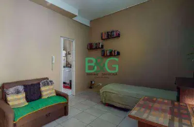 Apartamento com 1 dormitório à venda, 32 m² por r$ 190.000,00 - centro histórico de são paulo - são paulo/sp