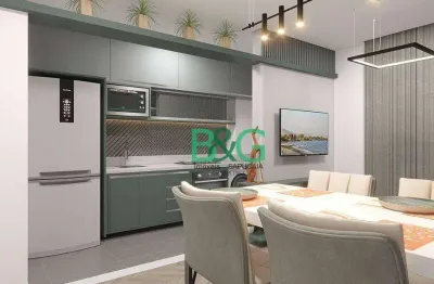 Apartamento com 2 dormitórios à venda, 47 m² por r$ 256.113,04 - vila nova bonsucesso - guarulhos/sp