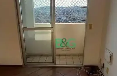 Apartamento com 2 dormitórios à venda, 54 m² por r$ 375.000 - jardim vera cruz(zona sul) - são paulo/sp