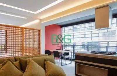 Apartamento com 1 dormitório à venda, 67 m² por r$ 1.389.000,00 - alto de pinheiros - são paulo/sp