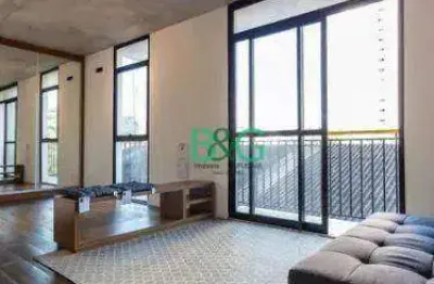 Studio com 1 dormitório à venda, 35 m² por r$ 399.000,00 - santo amaro - são paulo/sp