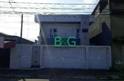 Casa com 2 dormitórios à venda, 49 m² por r$ 168.781,73 - ribeiropolis - praia grande/sp