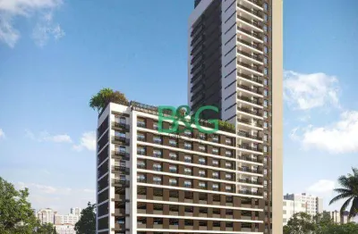 Studio com 1 dormitório à venda, 29 m² por r$ 468.295,40 - jardim das acácias - são paulo/sp