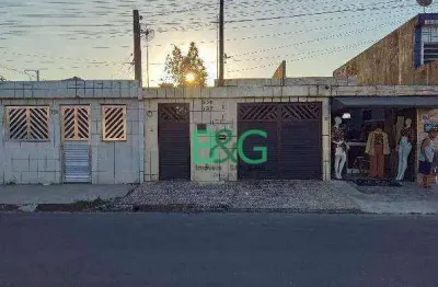 Casa com 2 dormitórios à venda, 119 m² por r$ 173.406,64 - jardim rio branco - são vicente/sp
