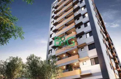 Apartamento com 2 dormitórios à venda, 43 m² por r$ 421.570,55 - vila santa catarina - são paulo/sp